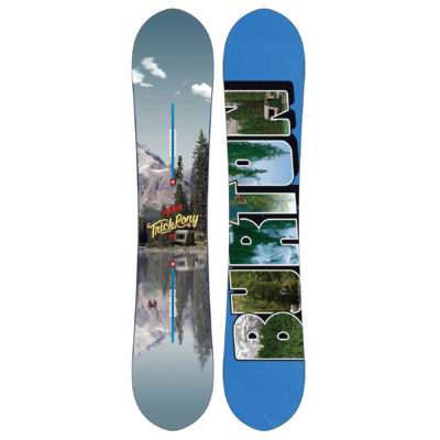 Men's Burton Snowboards - Burton Trick Pony Snowboard - Multi